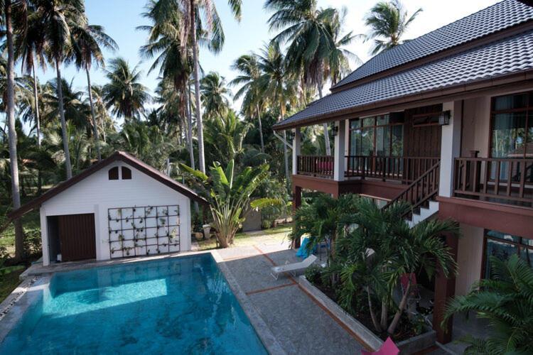 Coconut Tree Homestay Ban Wa Thon Εξωτερικό φωτογραφία